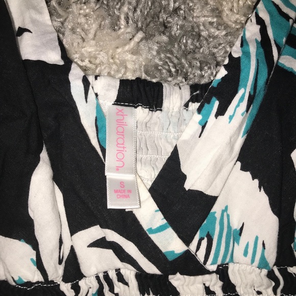 Small Spaghetti Strap Summer Mini Floral Dress - Picture 5 of 5